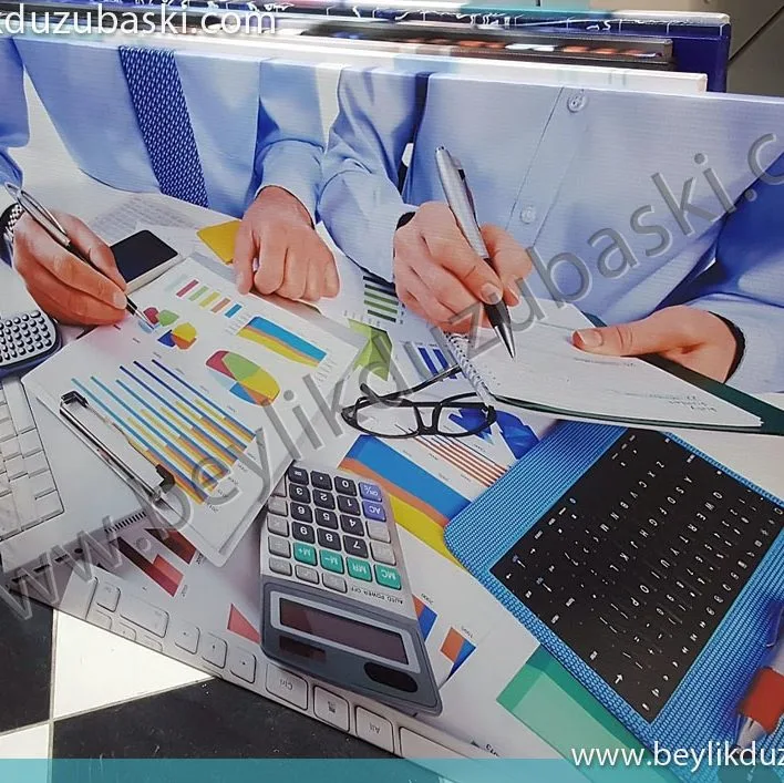 beylikdüzü finans tablo baskıları, finans şirketi için ofis kullanıma uygun 70x100 tablo baskılar