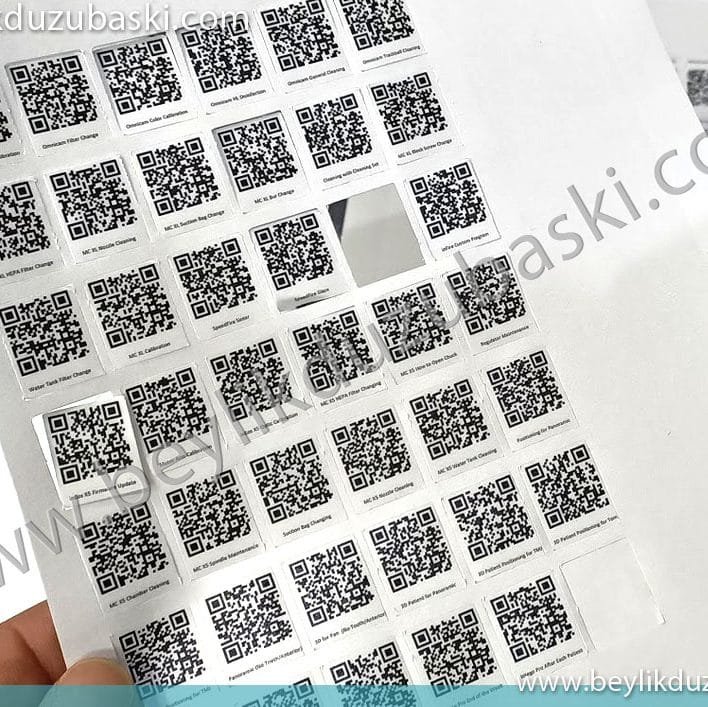 barkod etiket baskısı, acil etiket baskıları, kaliteli barkod etiket, qr barkod etiket, özel ebat etiket baskısı ve kesimi