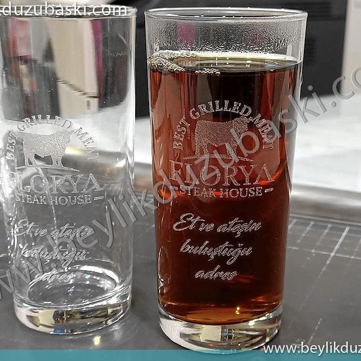 rakı bardağına adetli baskı, yurt dışında hizmet veren müşterimiz için, baskılı rakı bardağı gönderimi yapılmıştır