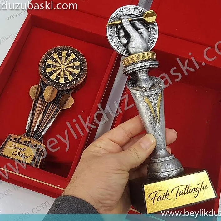dart kupası, birincilik ödülü, özel imalat, yerli üretim, el boyaması, özel kutulu ürün, birincilik ödülleri, özel üretim ve tasarım yapılır