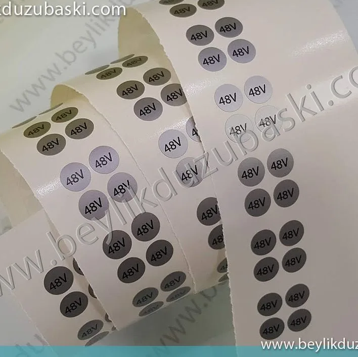 özel etiket, gümüş folyo, özel kesim, özel baskı, yanmaz ürün, aynı gün kargo, hızlı üretim, az adet baskı