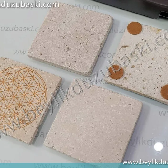 10x10 cm taş baskılı, bardak altı için kullanılan baskılı taşlar, altı keçeli, uv baskılı taş baskısı, traverten bardak altı baskısı, acil bardak altı baskıları, uv baskılı bardak altı baskısı