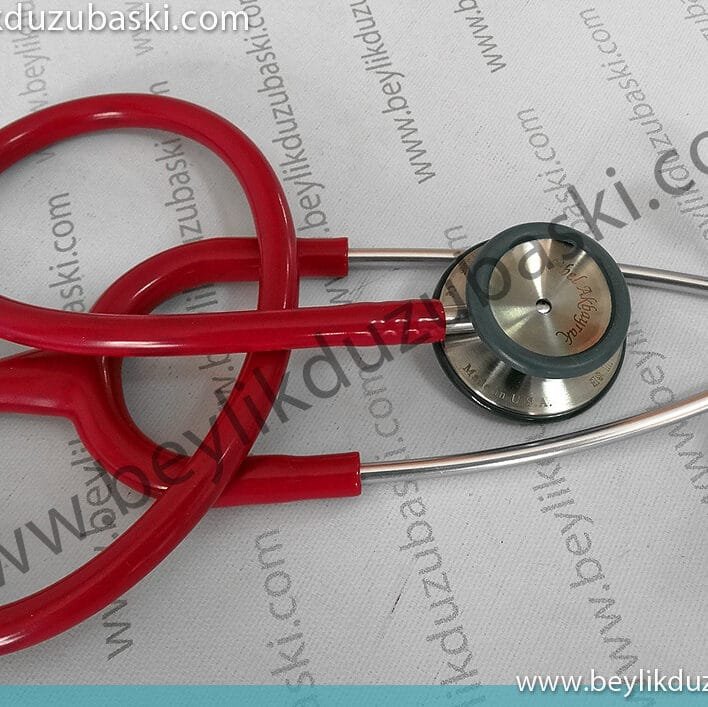 Doktor, hemşire, hastane, kullanım malzemelerine, isim ve logo baskı, steteskop baskı, üzerine isim yazılması
