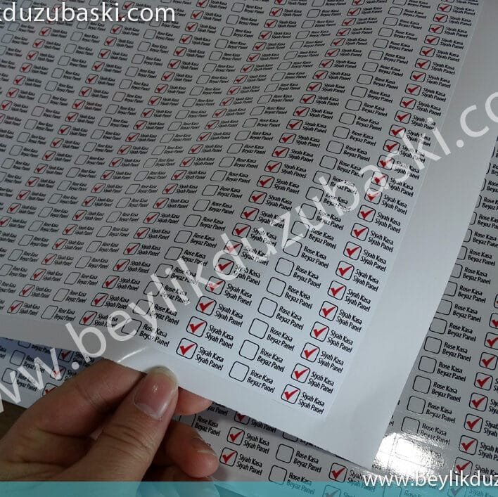 baskes etiket, yuvarlak etiket, acil özel kesim etiket baskı, aynı gün üretim ve kargo, ebat ve adede göre fiyat alınız, beylikdüzü etiket baskısı