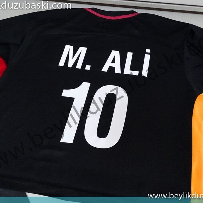 Forma baskı, forma üzerine isim ve rakam baskı, kaliteli forma baskıları, çıkmaz, yıpranmaz, kaliteli baskı, beylikdüzü forma baskı