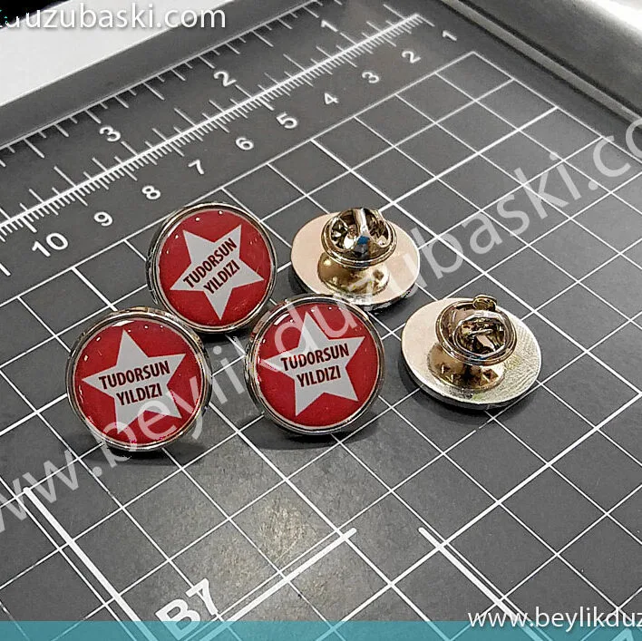 yaka rozeti, acil yaka rozeti yapılmaktadır, yuvarlak yaka rozeti, 2 cm çapında metal yaka rozeti üretimi