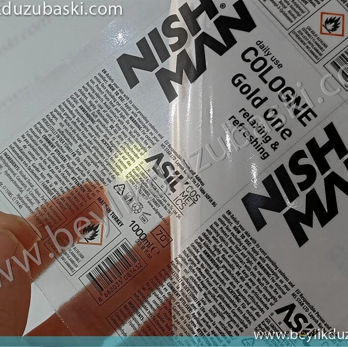 Şeffaf etiket baskı, şeffaf etikete baskı, kaliteli, şeffaf etiket baskı, acil şeffaf etiket baskı merkezi, küçük punto, ve çözünürlük harika baskılar