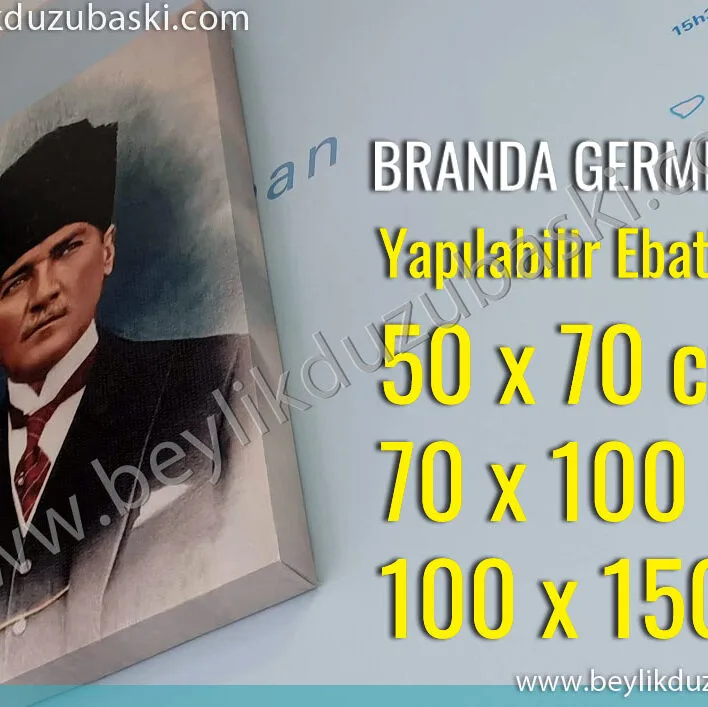 kaliteli, germe tablo, atatürk tablosu, stoktan teslim, hızlı üretim, işyeri için tablo üretimi, istenilen model ve ebat