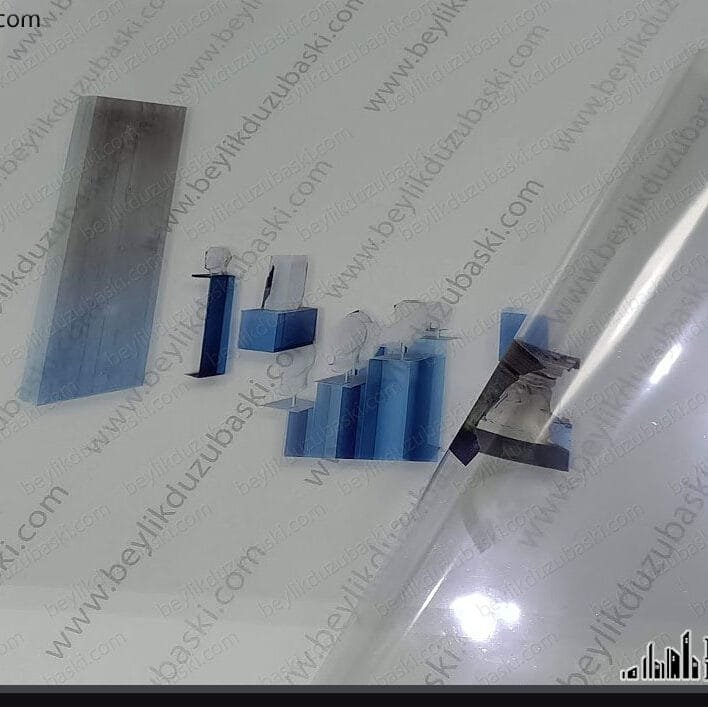 şeffaf asetat baskı, renkli üst üste, baskılı asetat ile, katmanlı, boyutlu, görsel baskısı, renkli şeffaf, asetet baskı, A4 ve A3 ebadında baskılar