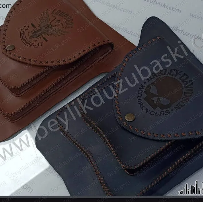 deri çanta üzerine, logo baskı, isim baskı, deriye lazer kazıma, markalama, bekle al hızlı baskı, kaliteli ve hızlı lazer markalama, fiber, galvo, kazıma lazer baskılar