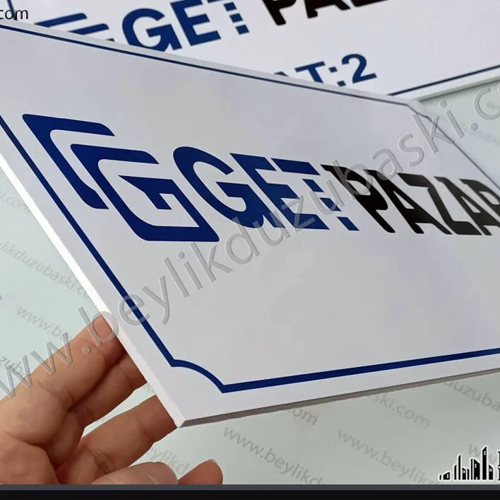 dekota tabela, ucuz fiyat, uygun fiyat tabela, kapı girişi, apartman girişi, işhanı giriş tabelası, aynı gün kargo, tasarım desteği, 5mm plastik tabela