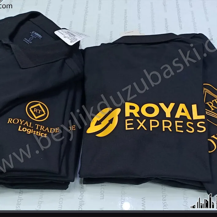 siyah lacoste tshirt baskı, sarı renk kalıcı baskı, t-shirt, lacoste kalıcı baskı, ürünü müşteri getirir, sadece baskı fiyatıdır