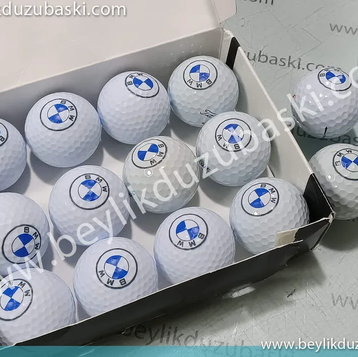 golf topu baskı, BMW golf cup için, top baskıları, az adet baskı, çıkmaz silinmez, kalıcı baskı, golf topuna baskı, top müşteri göndermiştir