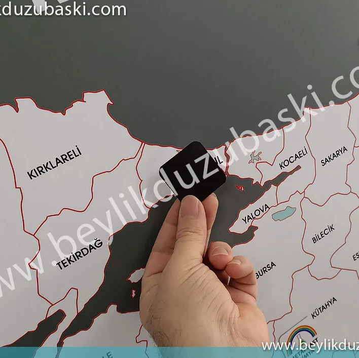 mıknatıs logo, harita için mıknatıs logo, manyetik logo baskı, istenilen ebat mıknatıs firma logosu, harita için manyetik logo