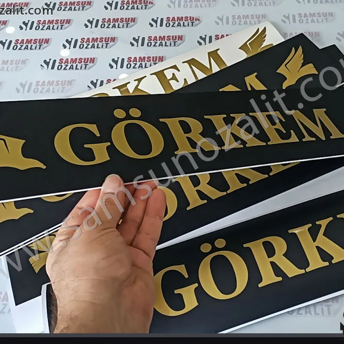 Galeri plakalık, araç galerisi için plakalık baskısı, araç önüne, plaka içine konan, resim çekiminde kullanılan, plastik plakalık baskısı, kaliteli ürün, samsun baskı merkezi