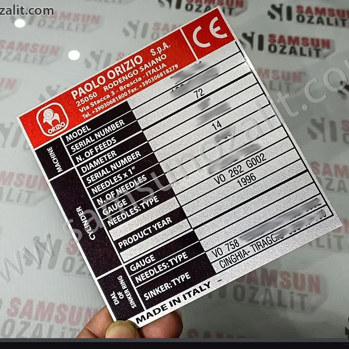 Samsun reklam baskı, metal makine etiketi, eskiyen makine etiketinin yenilenmesi, yıpranmış okunmayan makine etiketlerinin yenilenmesi, makine etiket üretimi, makine tanıtım etiket baskısı, metal etiket baskısı, paslanmaz etiket, çelik etiket baskısı, samsun metal etiket baskı, samsun reklam baskı merkezi, samsun dijital baskı, fotokopi ve ozalit baskı işleri