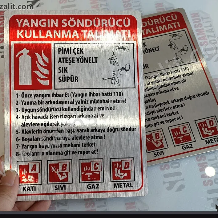 yangın söndürücü, kullanma talimatı, metal üzerine baskı, söndürücü talimatı, metal etiket baskısı, istenilen ebat ve adet üretim yapılır, tasarım desteği verilir, samsun metal etiket baskı merkezi samsun etiket baskı, samsun fotokopi, samsun ozalit, samsun grafik tasarım, samsun reklam, samsun ileri baskı teknolojileri