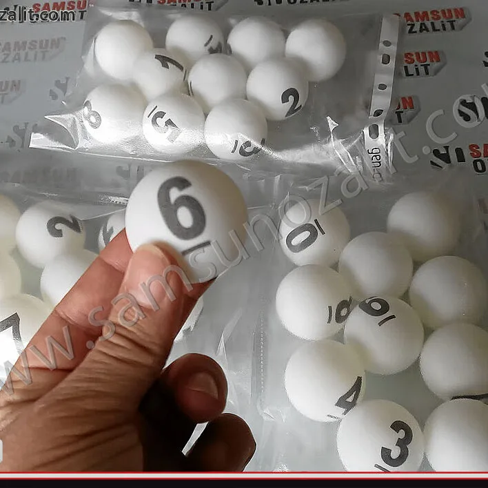 çekiş topu baskısı, kura topu, baskılı kura topu, sıra numarası baskılı, çekiliş topu baskısı, 0 dan 9 a adar sıra numara baskılı, top, kura top, çekili topu üretim, kaliteli ürün, çıkma kazınma yapmaz, dönme esnasında yazılar dökülmez, kalıcı baskılar, kolay deforme olmayan kaliteli, ürünler, aynı gün kargo yapılabilir, 