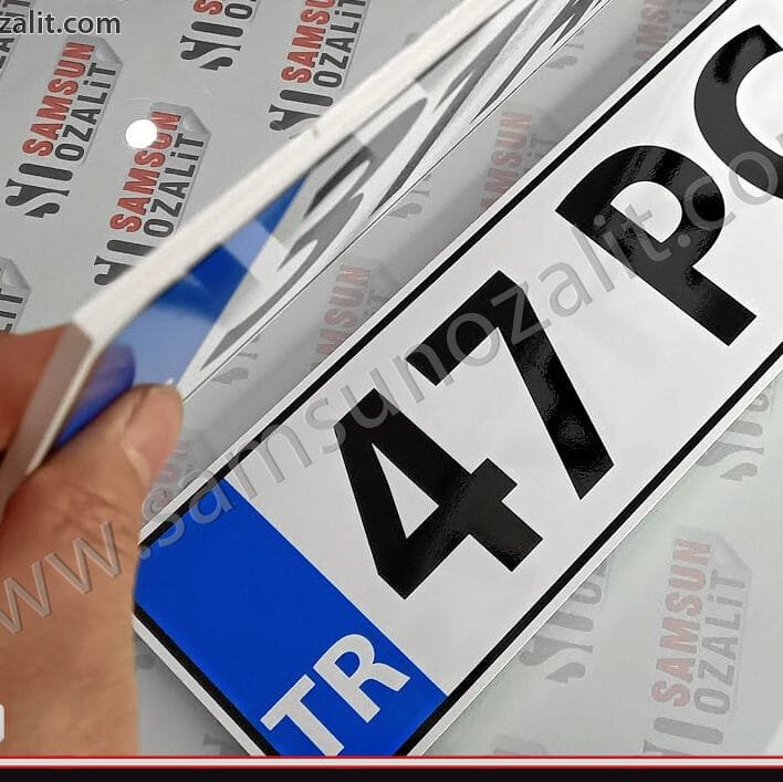 park yeri için plaka baskısı, otopark yeri araç plaka baskısı, site içi yer bildirmesi, araç park alanları için plastik plaka baskısı, adede göre fiyat alınız, 5 mm plastik, arkası bantlı, dış mekan dayanıklı, suya, güneşe dayanır, tabela malzemesinden üretilir, aynı gün kargo yapılır, çoklu üretimlerde özel fiyat verilir