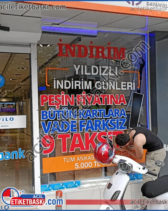 samsun vitrin ve cam giydirme, mağaza vitrin yazıları, tasarım yerinde uygulama, ebat ve adede göre fiyat alınız, hızlı üretim hızlı uygulama yapılır, samsun reklam baskı merkezi, samsun uygulama merkezi, folyo kesim tekniği ile tüm camı kaplamadan uygulama örneği, istenirse delikli folyo ile tüm cam uygulaması da yapılır, samsun reklam baskı merkezi