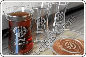 Cam üzerine baskı örneklerimiz