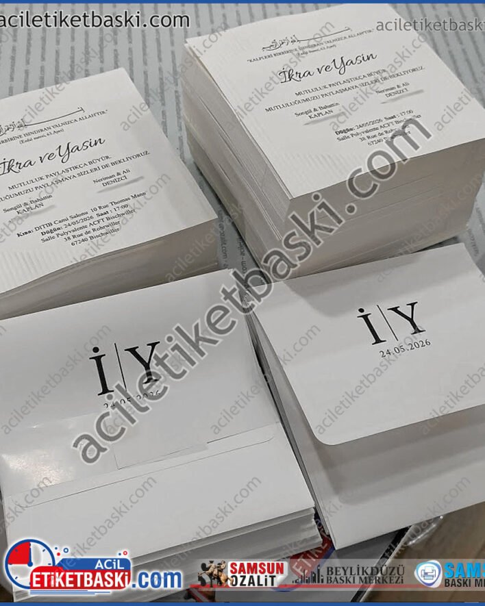 Samsun Davetiye, samsun zarf baskı, düğün davetiye, nişan , söz, açılış davetiye, baskı, üretim, acil davetiye baskı merkezi, zarf üzerine baskı, kaliteli ürün baskıları, hazır davetiyeler, aynı gün teslim, atakum, ilkadım, çevre iller davetiye üretimi