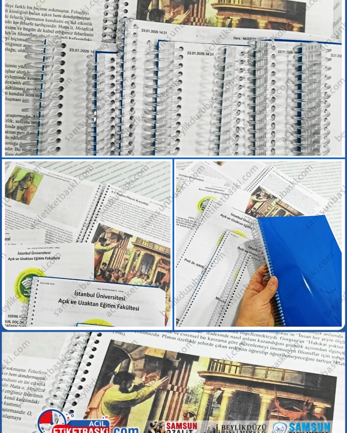 Samsun Cilt baskı, ucuz fotokopi, ucuz renkli fotokopi, açık öğretim kitap baskıları, renkli siyah aynı fiyat, samsun ucuz fotokopi, cilt, samsun baskı merkezi