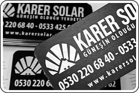 Metal Etiket Siyah Renk